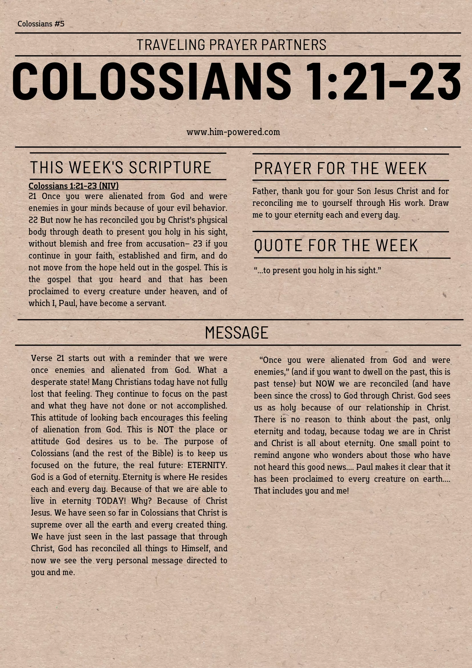 Read more about the article Colossians 1:21-23
