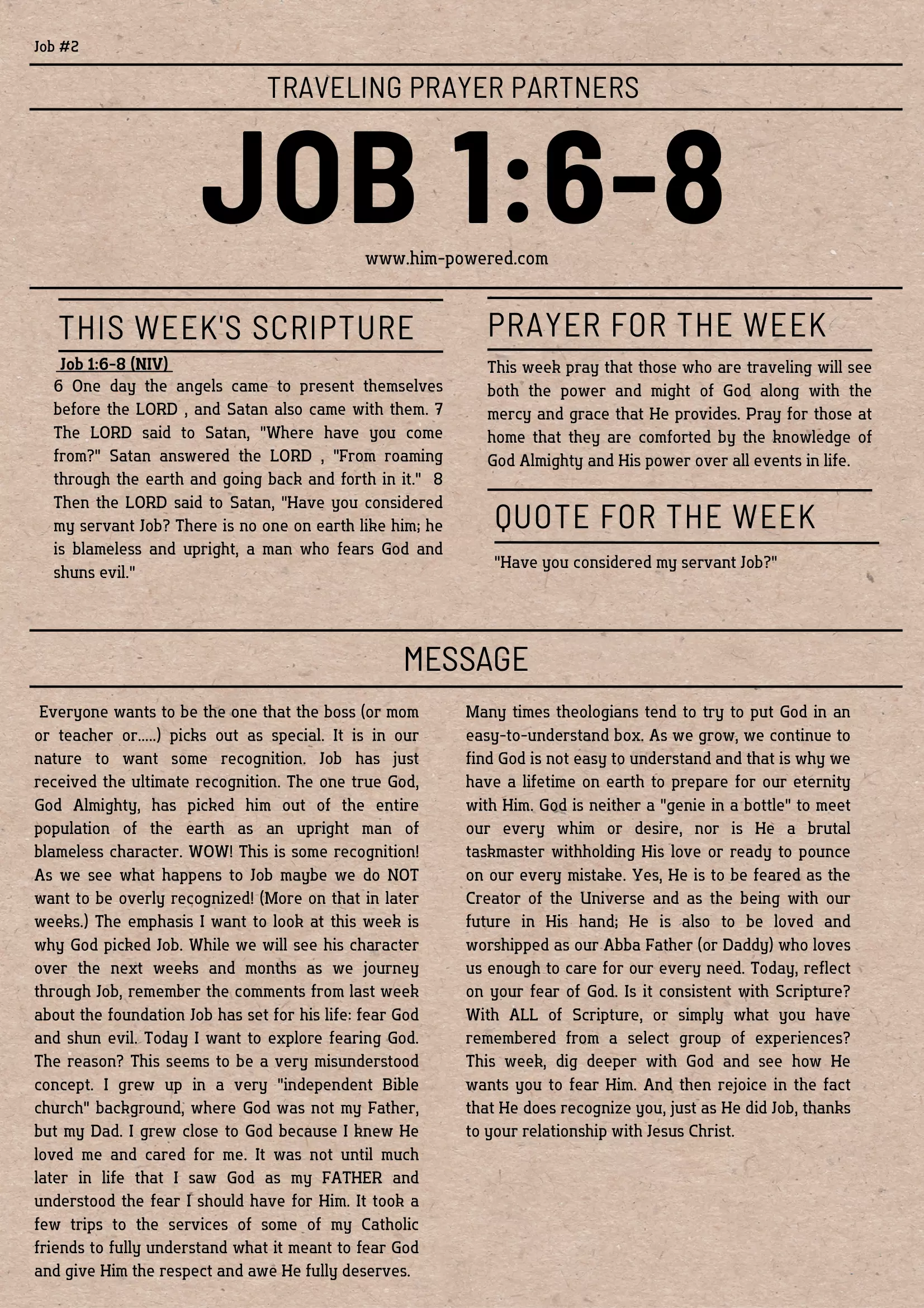 Read more about the article Job 1:6-8