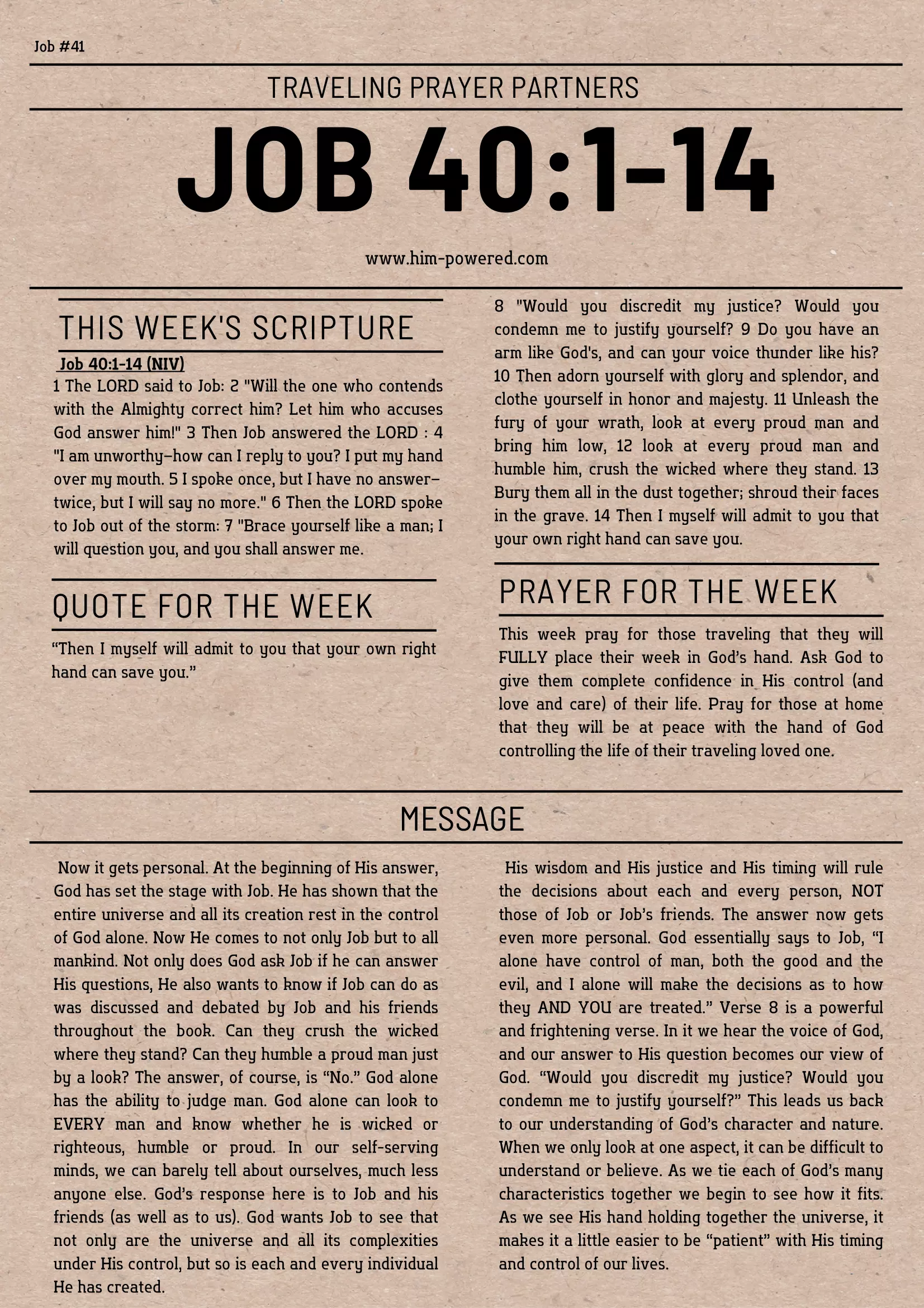 Read more about the article Job 40:1-14