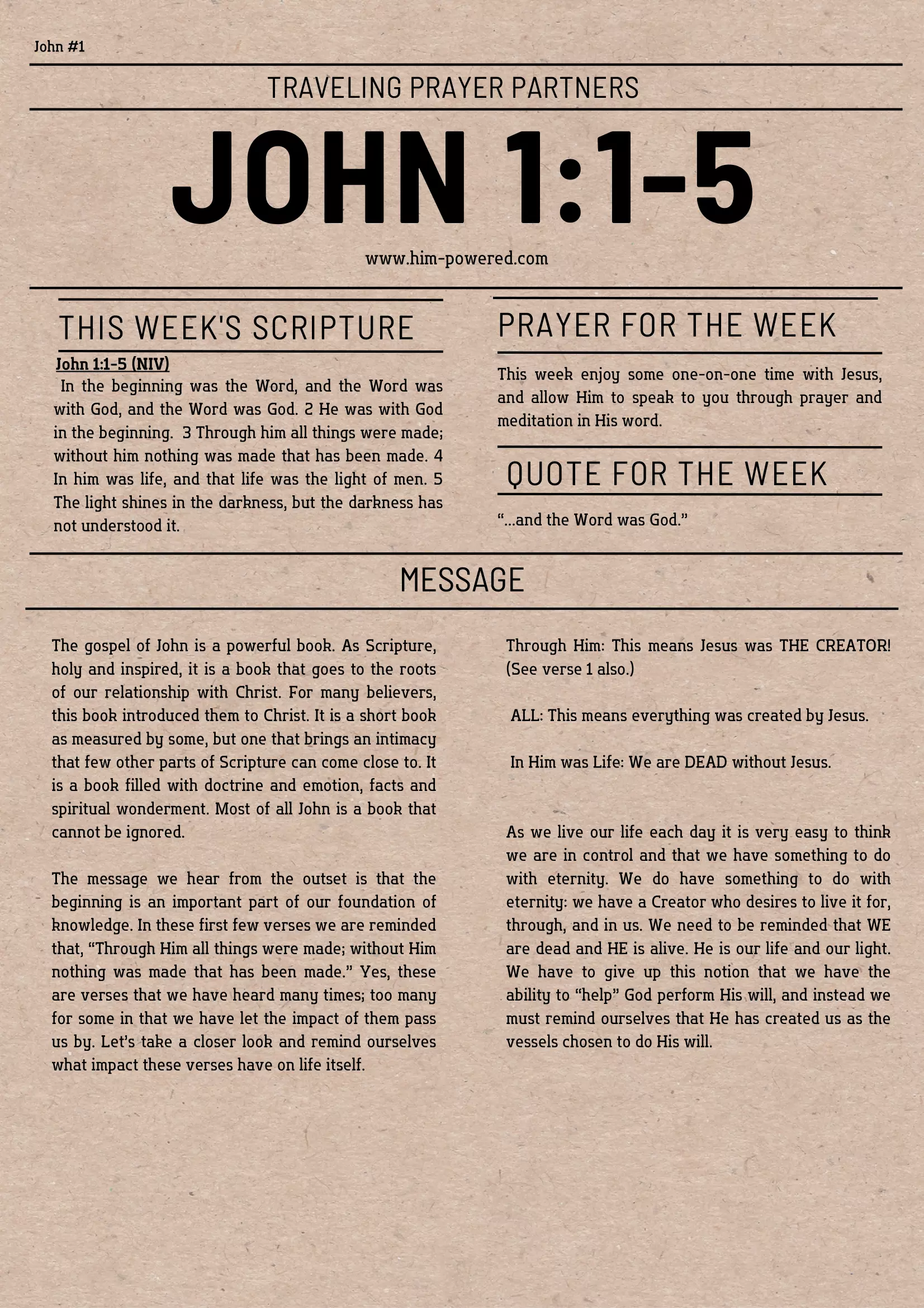 Read more about the article John 1:1-5