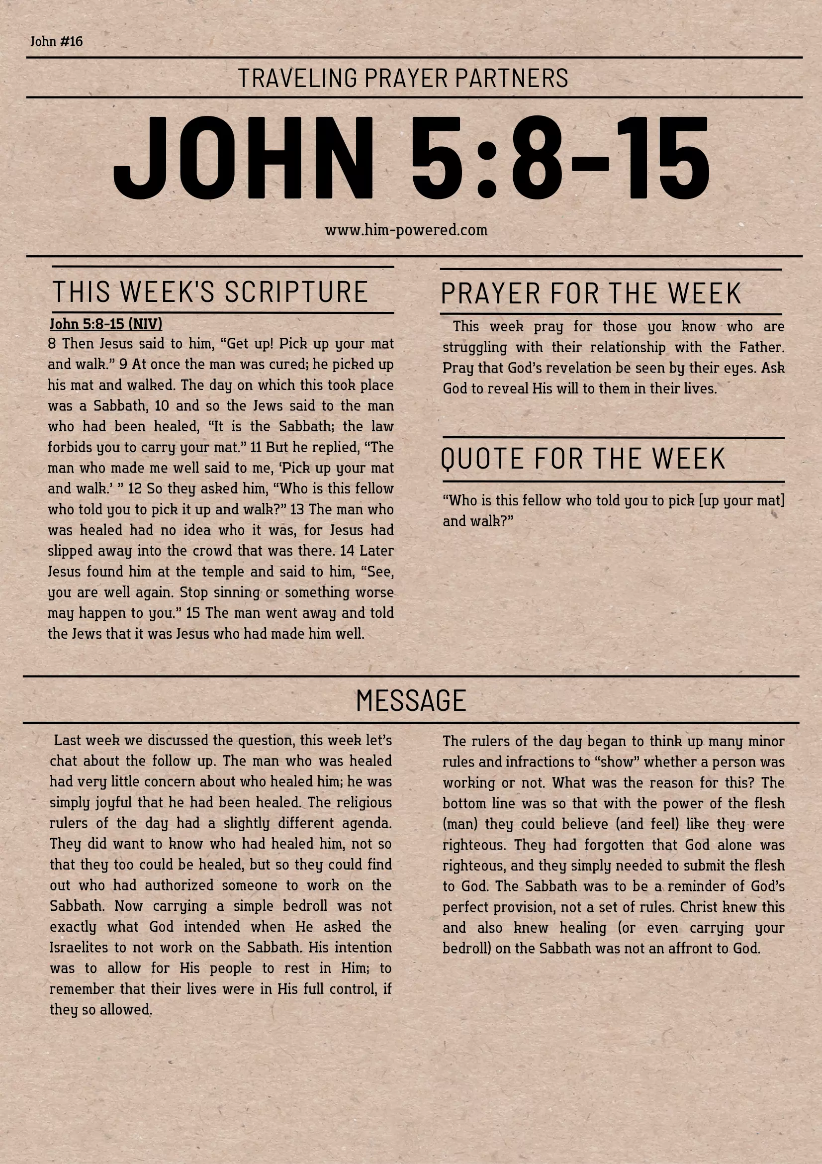 Read more about the article John 5:8-15