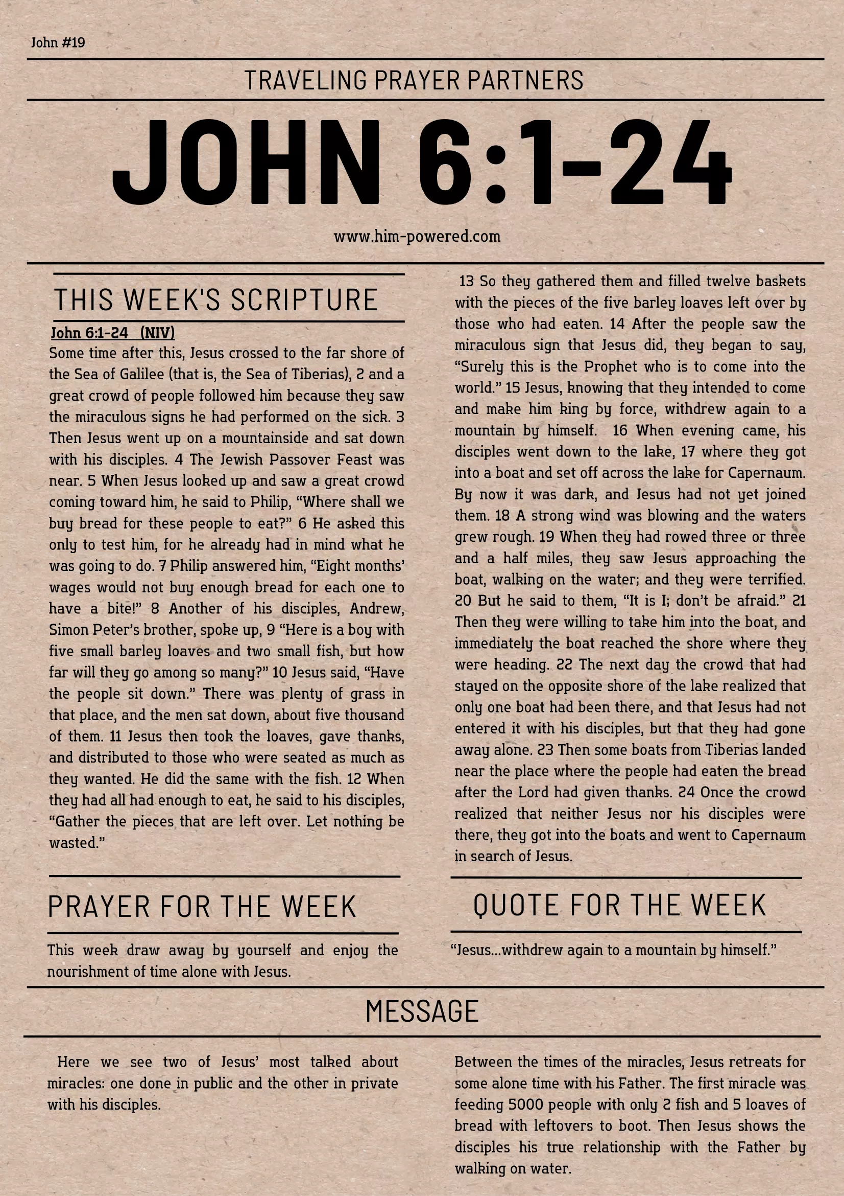 Read more about the article John 6:1-24