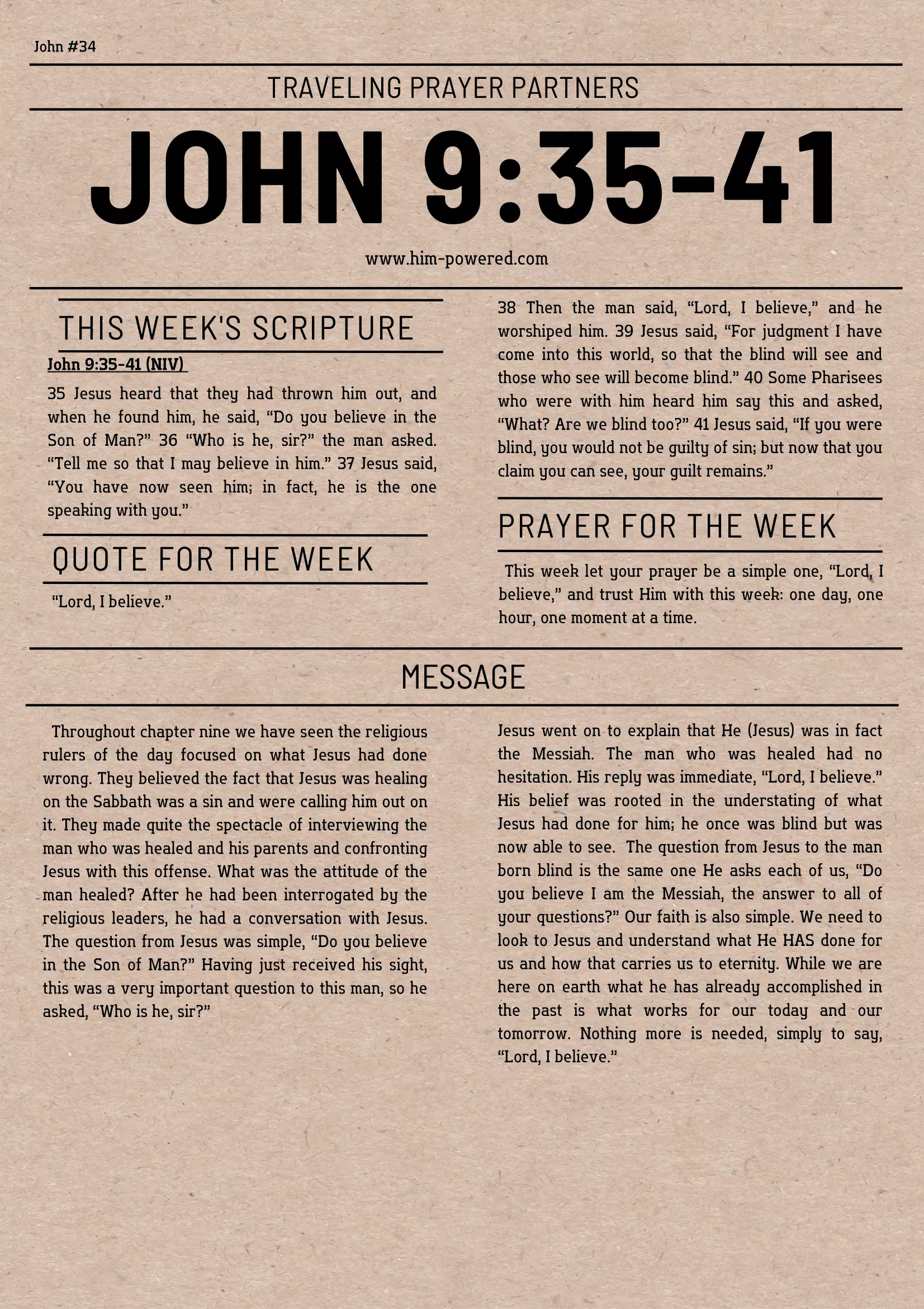 Read more about the article John 9:35-41